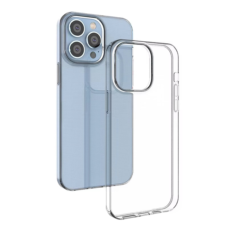 Top Selling Tpu Soft Clear Transparent Mobile Phone Cover Shockproof Cell Phone Case for Iphone 13 12 14 15 16 17 Pro Max